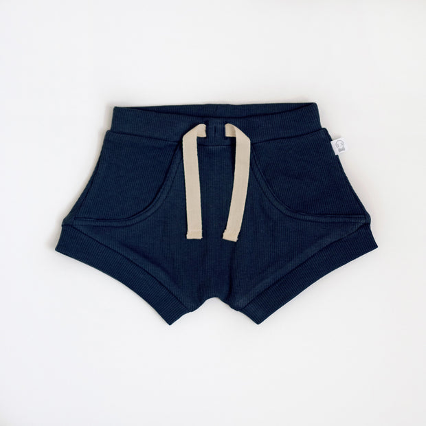 Snuggle Hunny Kids Shorts Navy