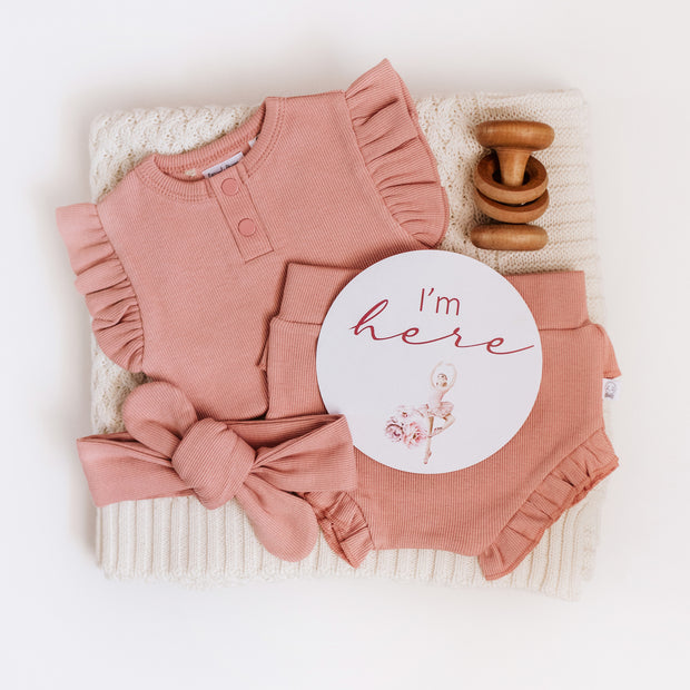 Snuggle Hunny Kids Rose High Waist Bloomers