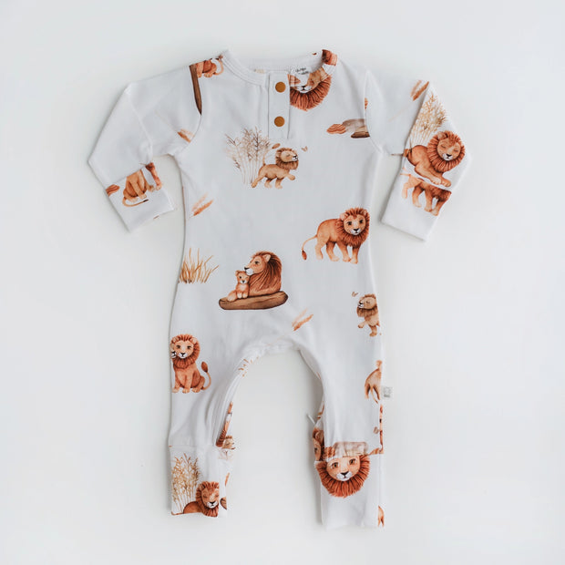 Snuggle Hunny Kids Lion Growsuit