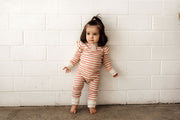 Snuggle Hunny Kids Growsuit Rose Stripe