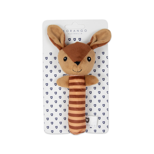 Korango Kangaroo Baby Rattle