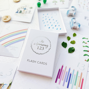 Adored Illustrations Flash Cards - The Amazing 123