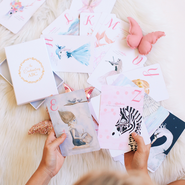 Adored Illustrations Flash Cards - The Enchanting ABC