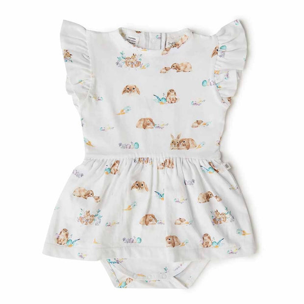 Snuggle Hunny Easter Organic Dress