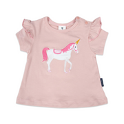 Korango Unicorn Swing Top with Print - Pink