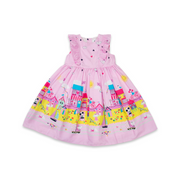 Korango Party Dress At The Beach - Pink