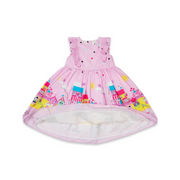 Korango Party Dress At The Beach - Pink