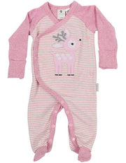 Korango Little Fawn Long Sleeve Romper - Pink