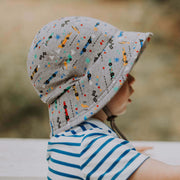 Bedhead Boys Toddler Bucket Hat Racer Print