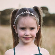 A Little Lacey Fleur Crystal Halo - Rhinestone Headband