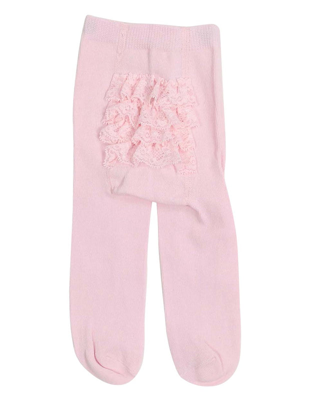 Korango Essentials Cotton Tight with Frilled Backside - Pink