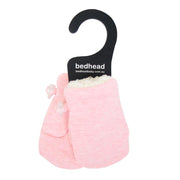 Bedhead Fleecy Infant Mitten - Baby Pink Marle