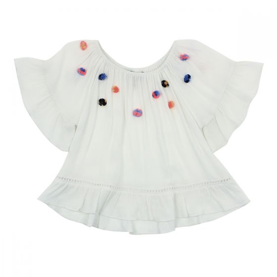 Minihaha Jaipur Pom Pom Top