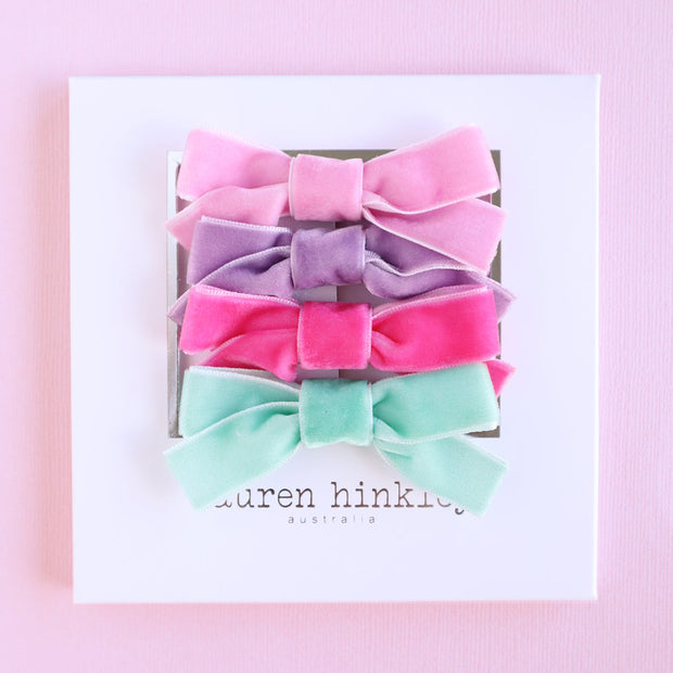 Lauren Hinkley Very Velvet Bow Set