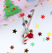 Lauren Hinkley Australia Christmas Candy Cane Necklace