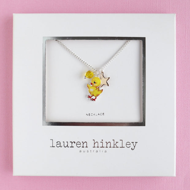 Lauren Hinkley Australia Easter Dear Duckling Necklace