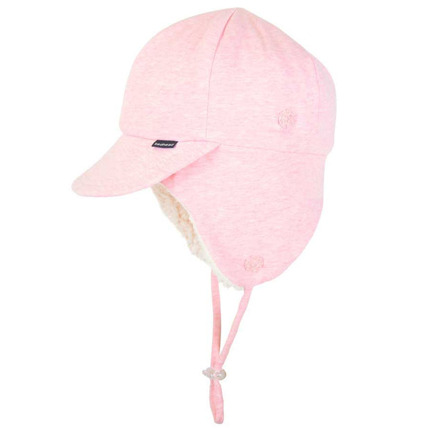 Bedhead Fleecy Legionnaire Winter Hat - Baby Pink Marle