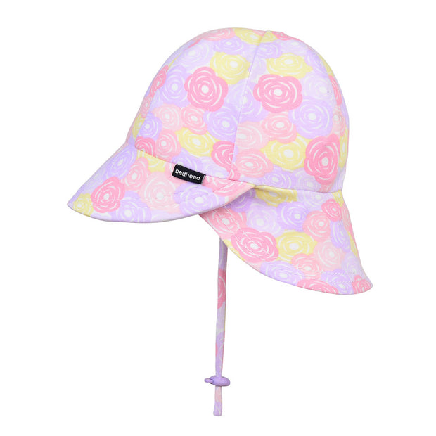 Bedhead Girls Legionnaire Hat 'Rose' Print