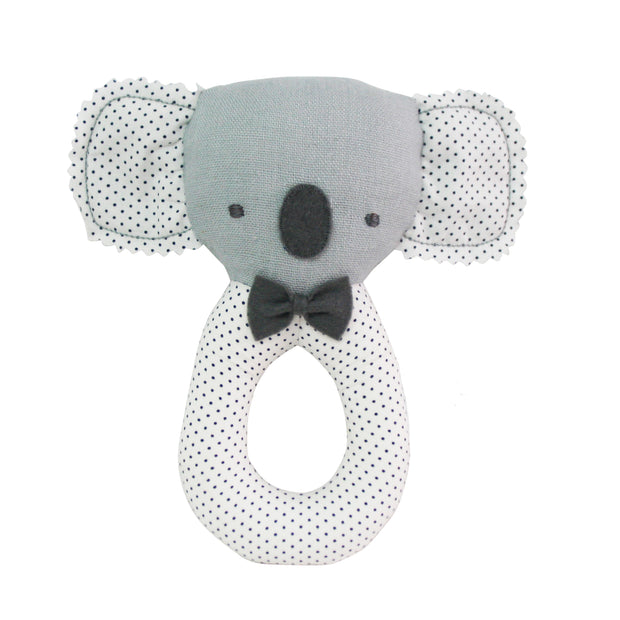 Alimrose Baby Koala Grab Rattle - Grey