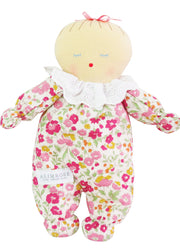 Alimrose Asleep Awake Baby Doll 24cm  - Rose Garden