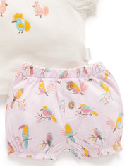 Purebaby Baby Girls Parrot Set