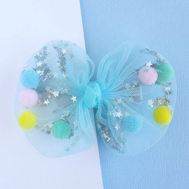 Lauren Hinkley Australia Blue Confetti Bow