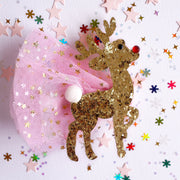 Lauren Hinkley Australia Glitter Red-Nosed Reindeer Clip
