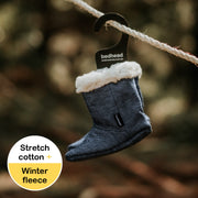 Bedhead Fleecy Winter Booties - Denim