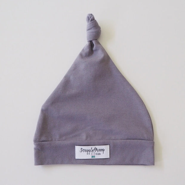 Snuggle Hunny Kids Grey Knotted Beanie