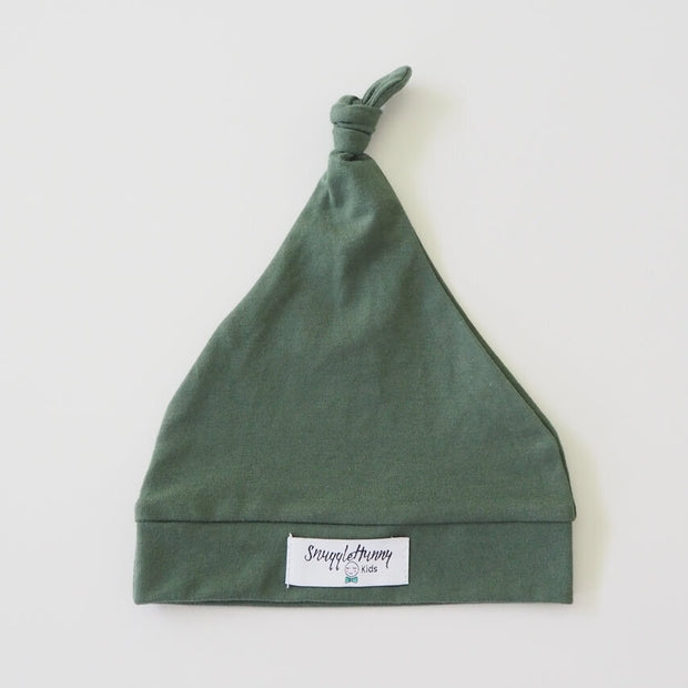 Snuggle Hunny Kids Olive Knotted Beanie