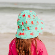 Bedhead Girls Beach Hat Ponytail Bucket - Octopus