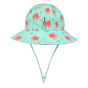 Bedhead Girls Beach Hat Ponytail Bucket - Octopus