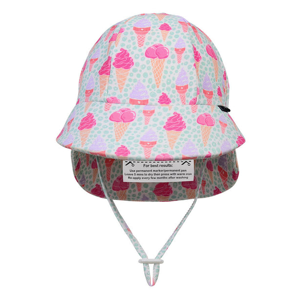 Bedhead Girls Beach Legionnaire Hat Icecream Print