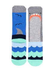 Billy Loves Audrey Shark Sock