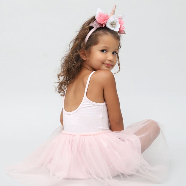 Albetta Pink Spaghetti Tutu Dress