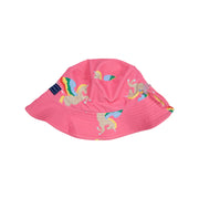 Korango Girls Pink Unicorn Swim Sun Hat