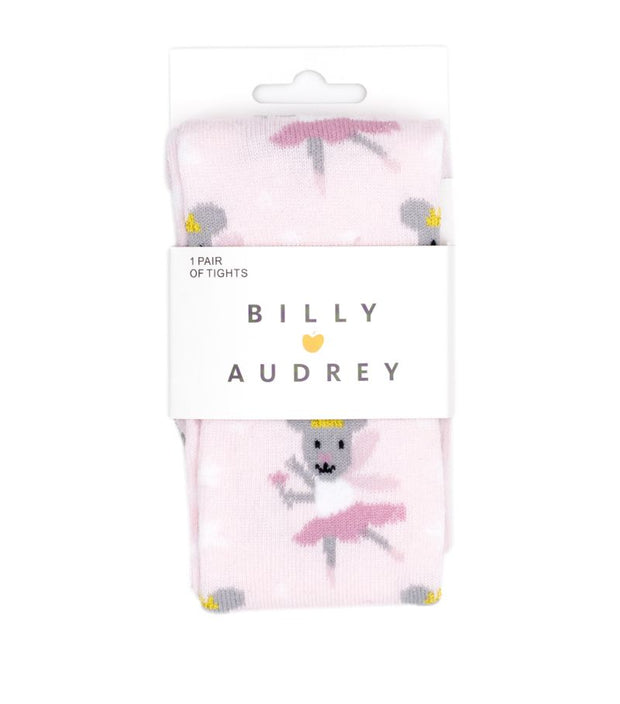 Billy Loves Audrey Pink Mouse Fairy Tights