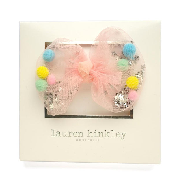 Lauren Hinkley Australia Pink Confetti Bow