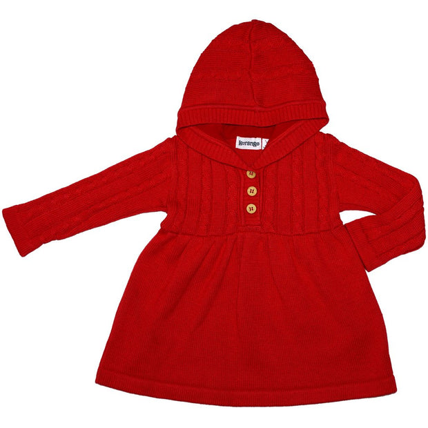 Korango Red  Fairy Dreams Cable Knit Dress