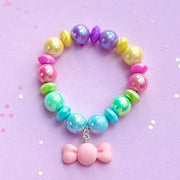 Sweet As Sugar Jewellery Beaded Bracelet (Matching Princess Beaded Necklace)