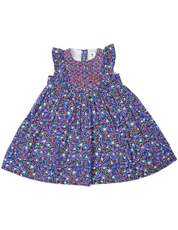 Korango Blue Floral Party Dress