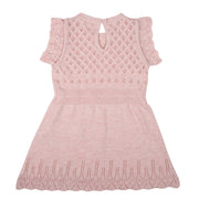 Jujo Baby Ditsy Bodice Dress - Blush Pink