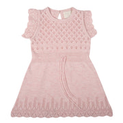 Jujo Baby Ditsy Bodice Dress - Blush Pink