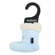 Bedhead Fleecy Sleepy Booties Baby Blue Marle