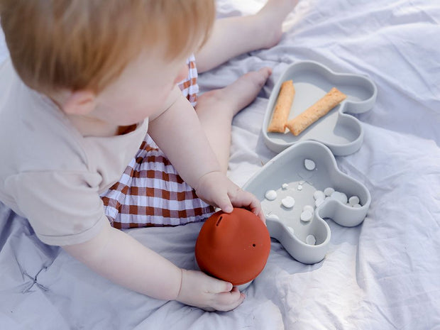 We Might Be Tiny Sippie Lid (+Mini Straw) - Rust