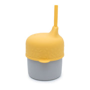 We Might Be Tiny Sippie Lid (+Mini Straw) - Yellow