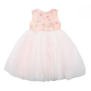 Bebe Peach Embroidered Tutu Dress