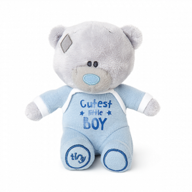 Tiny Tatty Teddy Plush Cutest Little Boy Onesie